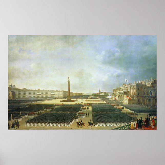 Poster La consécration de la colonne Alexandre (Devant)