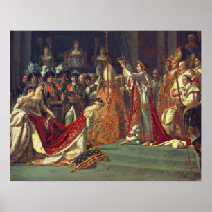Poster La consécration de l'empereur Napoléon l