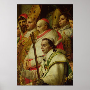 Poster La consécration du napoléon 2 d'empereur