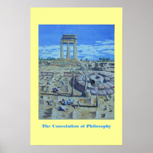Poster La consolation de la philosophie