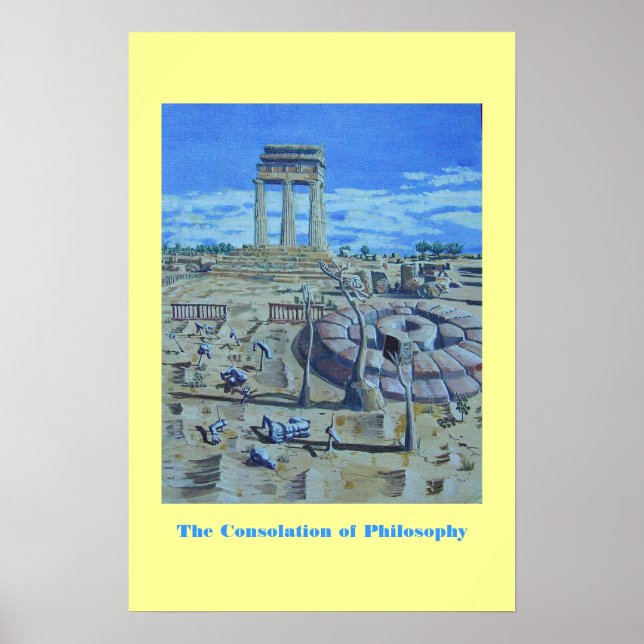 Poster La consolation de la philosophie (Devant)