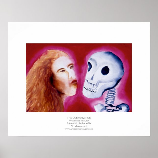 Poster La conversation (Devant)