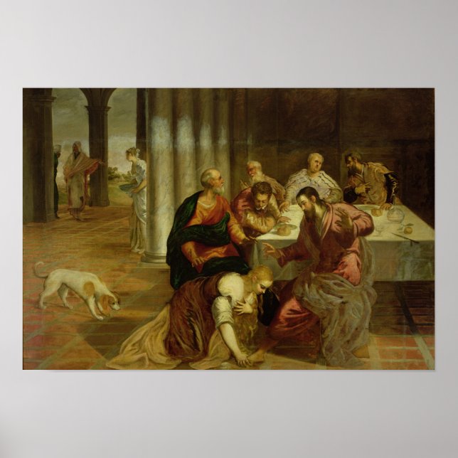 Poster La conversion de Mary Magdalene, 1546-157 (Devant)