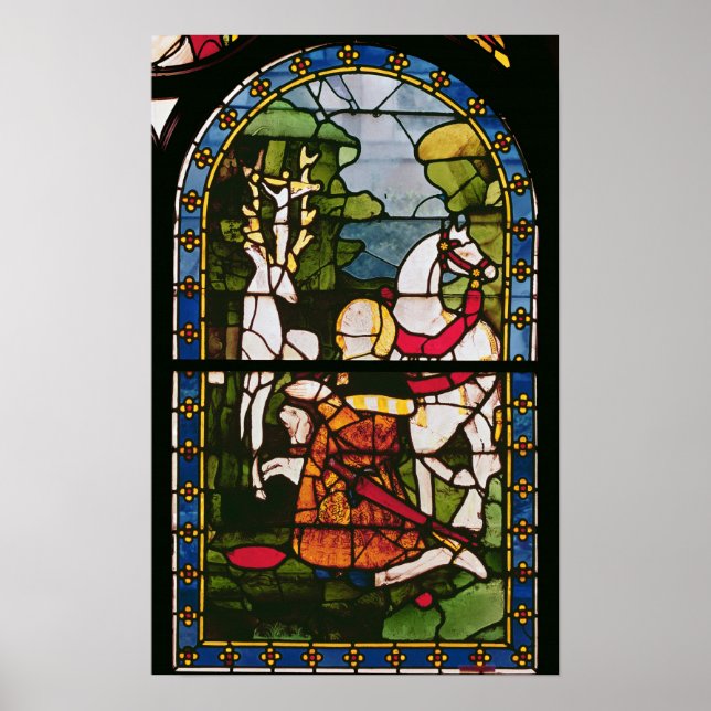 Poster La conversion de St Eustace (Devant)