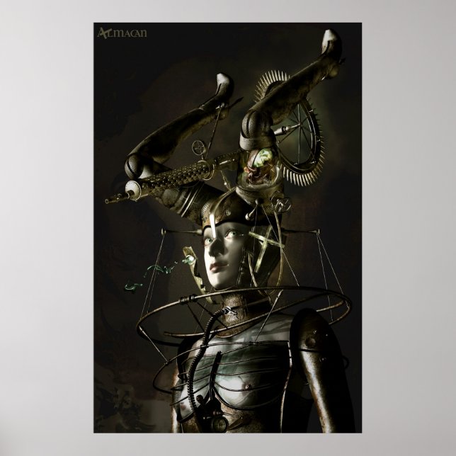 Poster La coquille dans l'obscurité (Devant)