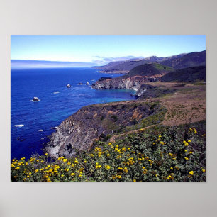 Poster La côte de Big Sur