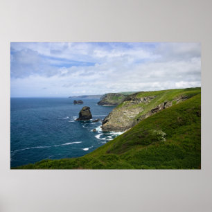 Poster La côte de Cornouailles
