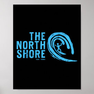 Poster La Côte Nord Oahu Hawaii