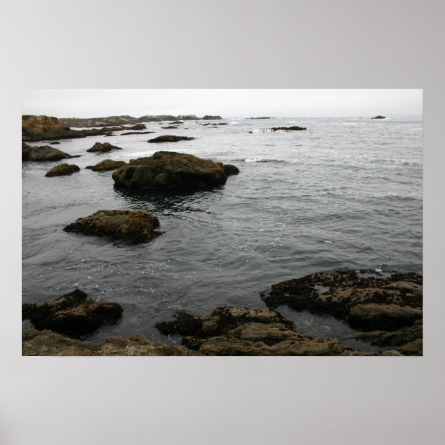 Poster La côte rocheuse (Devant)