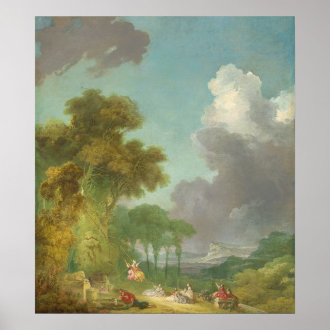 Poster La Coupe - Jean Fragonard (Devant)