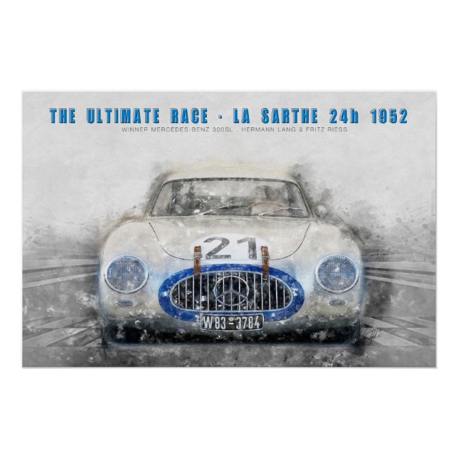 Poster La course ultime 1952 (Devant)