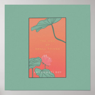 Poster La couverture du livre Dieu des petites choses