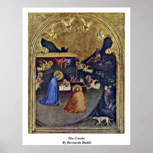 Poster La Creche De Bernardo Daddi