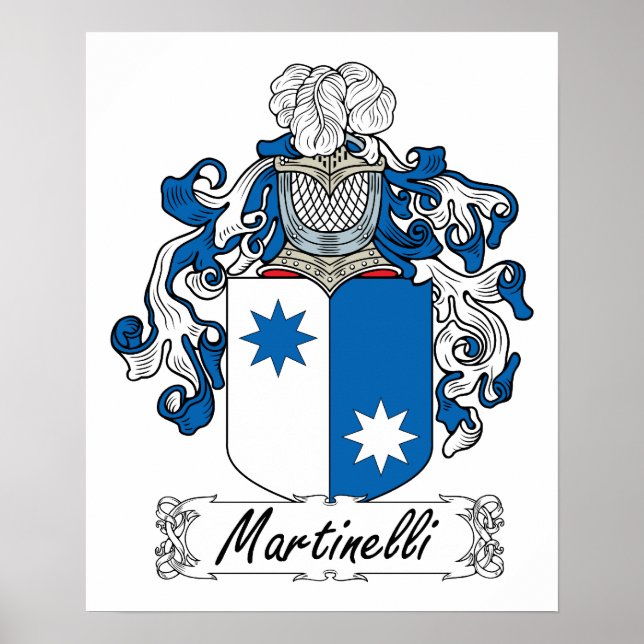 Poster La crête de famille Martinelli (Devant)