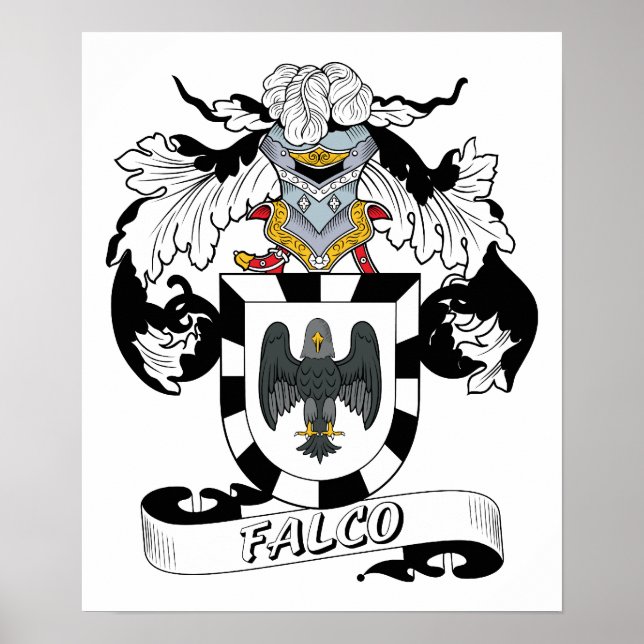 Poster La crête de la famille Falco (Devant)
