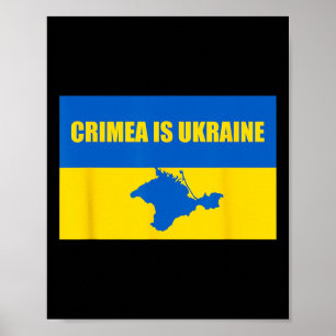 Poster La Crimée est l'Ukraine - Annexion de la Crimée Uk