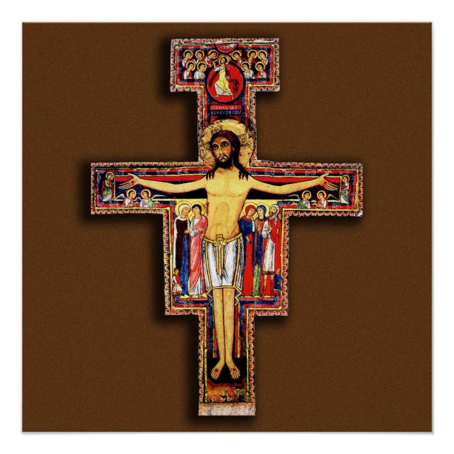 POSTER LA CROIX DE SAN DAMIANO (Devant)