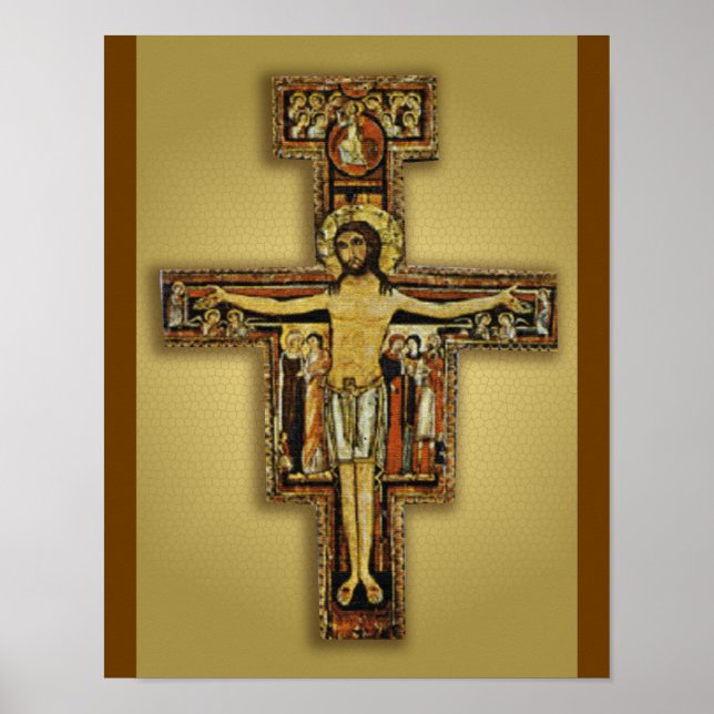 POSTER LA CROIX DE SAN DAMIANO (Devant)