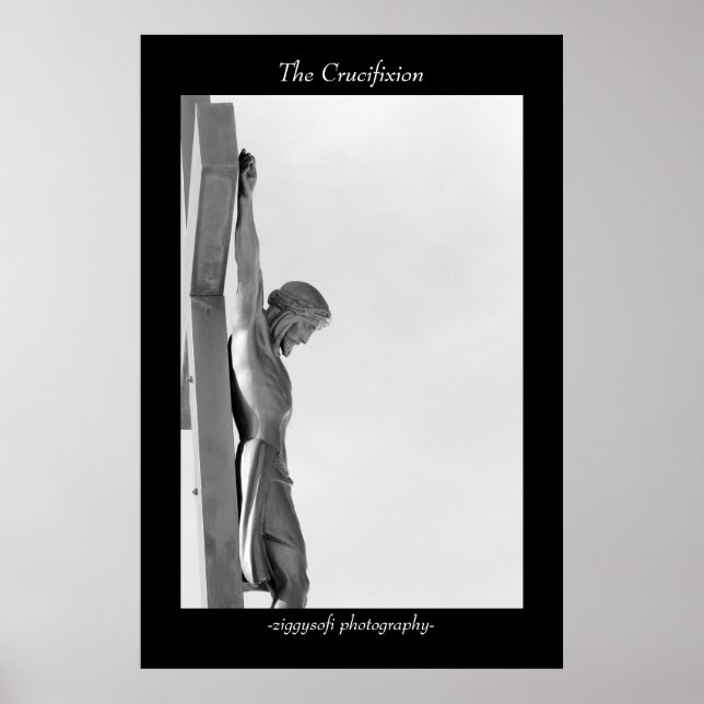 Poster La crucifixion de l'affiche de Jésus-Christ (Devant)