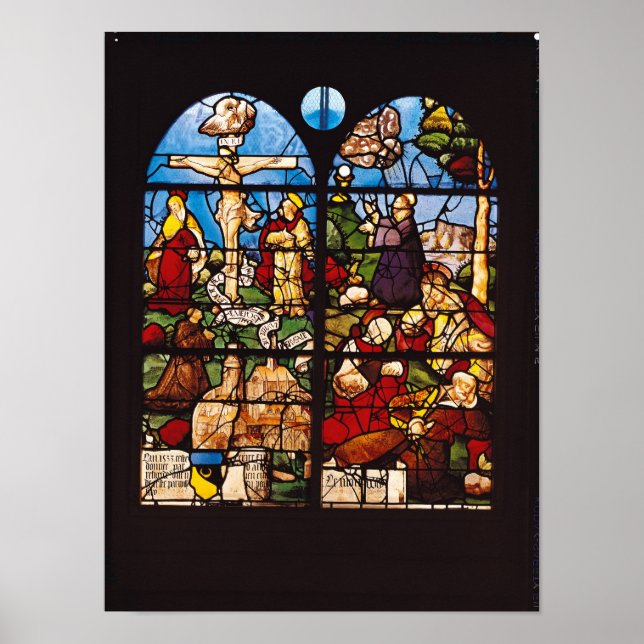 Poster La Crucifixion et le Mont des Oliviers, 1533 (Devant)