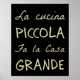 Poster La Cucina (La Cuisine)