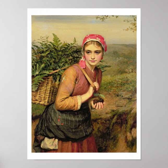 Poster La cueillette de fougères (Devant)