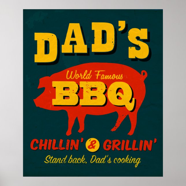 Poster La Cuisine de papa (Devant)