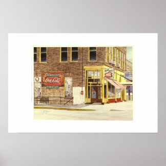 Poster La cuisine Olympia Candy