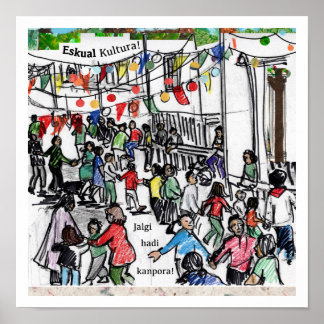 Poster La culture basque se développe dans le monde de il