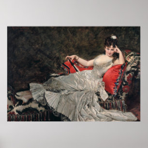 Poster La Dame à Poise