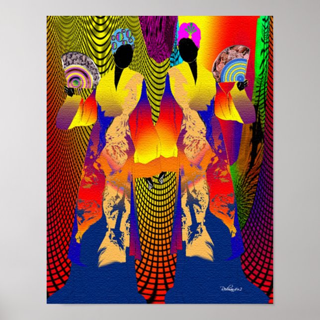 Poster La dame créole haïtienne (Devant)