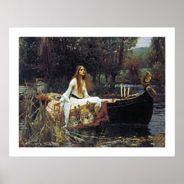 Poster La Dame de Shallot (Devant)