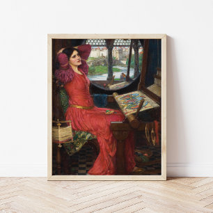 Poster La Dame de Shalott John William Waterhouse