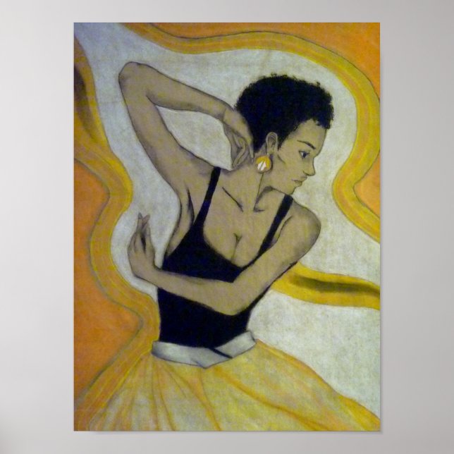 Poster La Dame d'Orange (Devant)