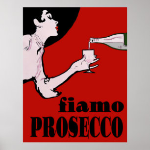Poster La Dame Du Procureur En Rouge