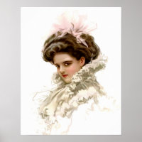 La Dame en profil