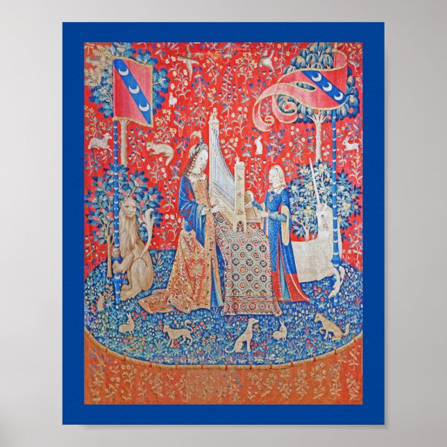 Poster La Dame et la licorne / Audition (Devant)