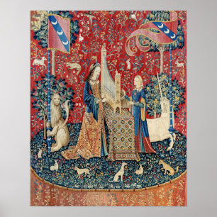 Poster La Dame et la licorne, Audition