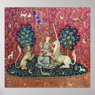Poster La Dame et la licorne, Vue