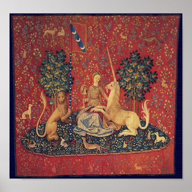 Poster La Dame et l'Unicorn (Devant)