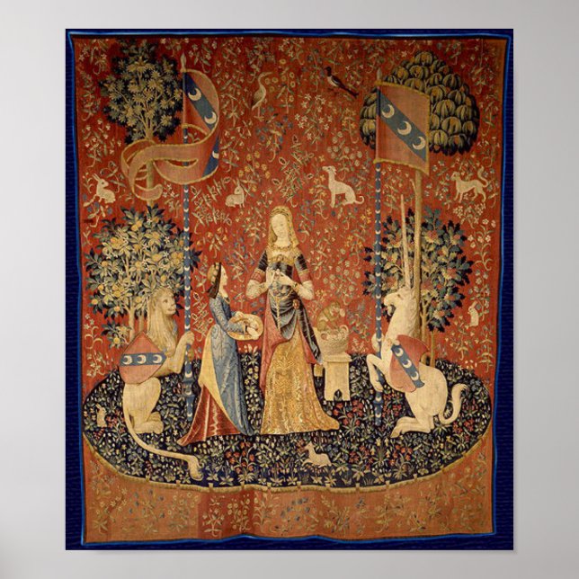 Poster La Dame et l'Unicorn (Devant)