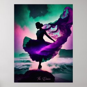 Poster La danse AI Imaginaire Art numérique Imprimer Cosm