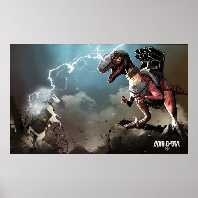 Poster La Danse de la chèvre vengente et du baron rouge (Devant)