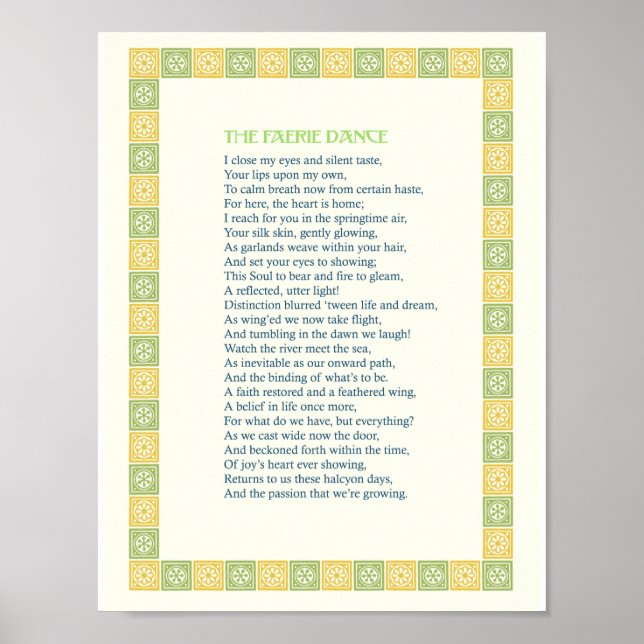 Poster La Danse de la Féerie - Un beau poème d'amour - Im (Devant)
