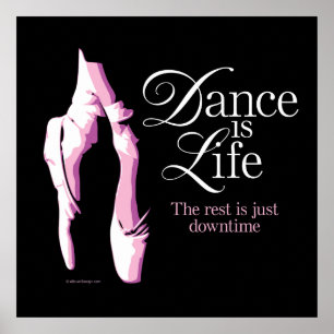 Poster La danse est la vie