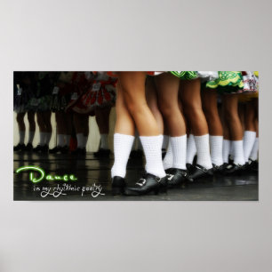 Poster La danse est ma poésie rythmée Imprimer
