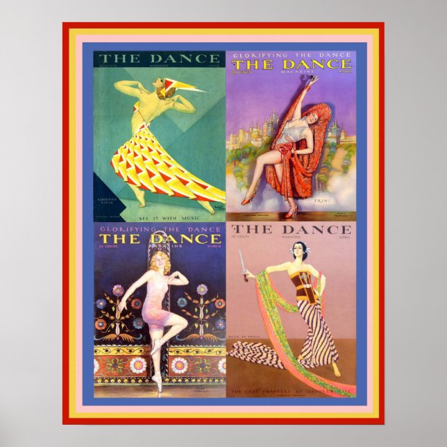 Poster La Danse (l'une d'une série de 3) (Devant)