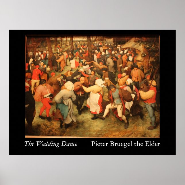 Poster La Danse Mariage - 1566 (Devant)