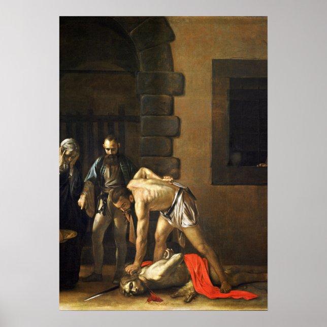 Poster La décapitation de Saint Jean le Baptiste (Devant)