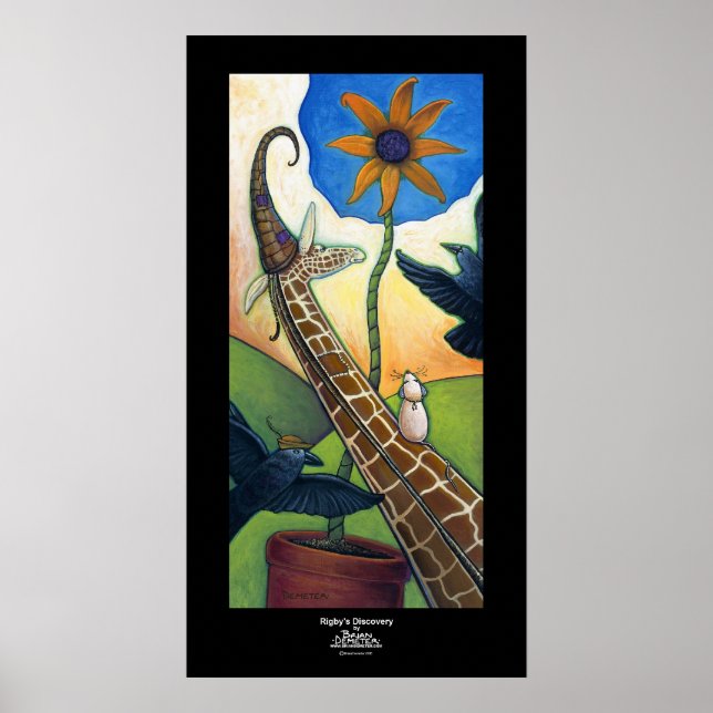 Poster La découverte de Rigby (Devant)